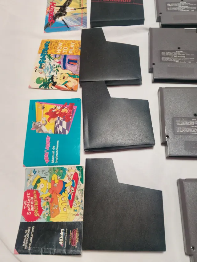 Lote Cartuchos Nintendo nes,pal esp