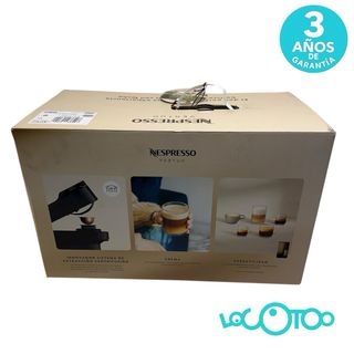 Cafetera Nespresso Vertuo Pop + Aeroccino