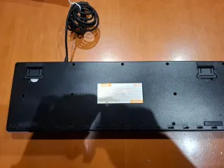 Teclado Red Thunder Gris y Negro