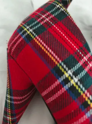 Zapatos BHTog Talla 40 Cuadros Ingleses