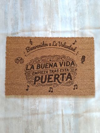 Tappeto d'ingresso Bar | La buona vita è dietro