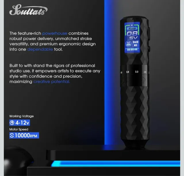 Maquina de Tatuar Kit Completo con Impresora