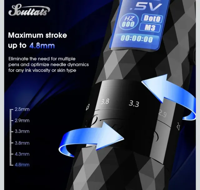 Maquina de Tatuar Kit Completo con Impresora