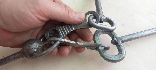 Conjunto de llaves de hierro forjado