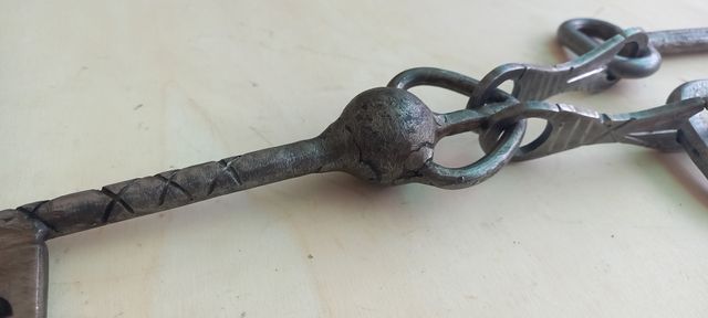 Conjunto de llaves de hierro forjado