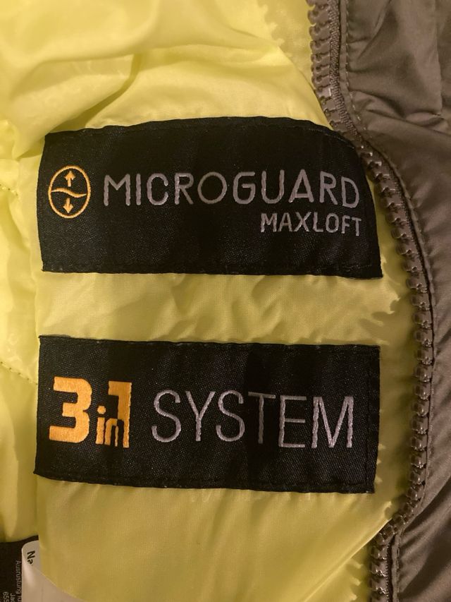 Conjunto Jack Wolfskin 3 en 1 Chaleco y Polar