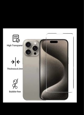 4 vetri temperati HD per iPhone 13 Pro – nuovi