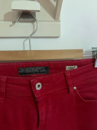 Pantalón Salsa Rojo Mujer