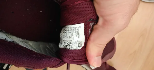 Zapatillas New Balance 500 Burdeos/Plata