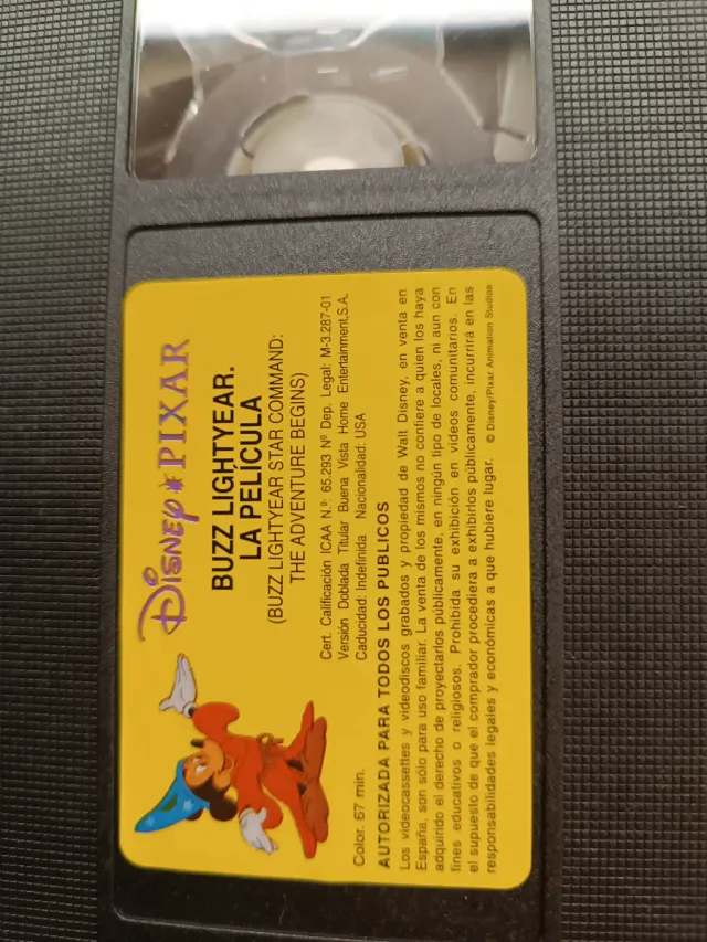 Lote 6 Películas VHS Infantiles