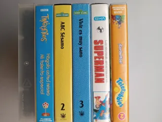Lote 6 Películas VHS Infantiles