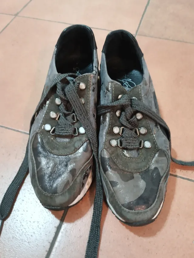 Zapatos caqui mujer T 38