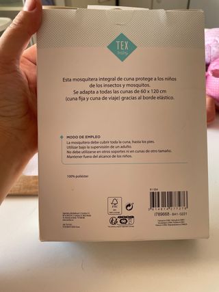 Mosquitera Cuna Integral Tex Baby