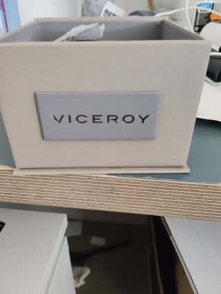 Reloj Viceroy Cronógrafo Dorado y Azul WR 100