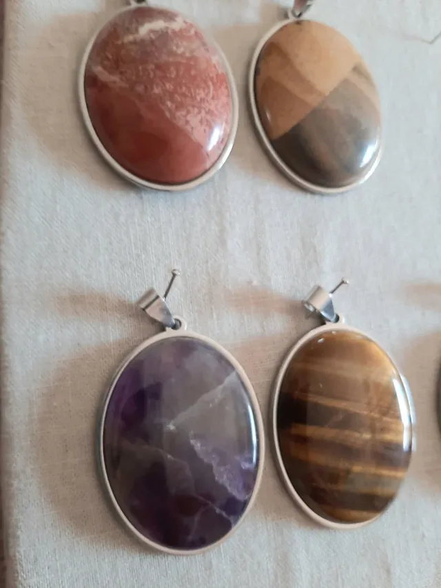 minerales colgante grande nuevo