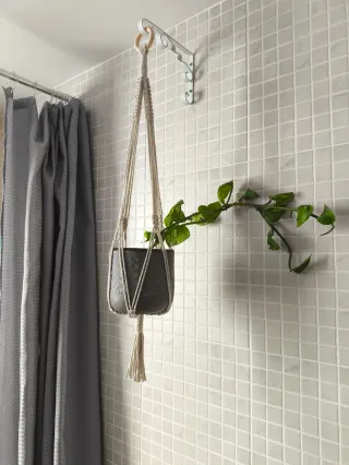 Colgador macetas macramé hecho a mano