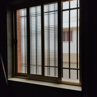 Ventanas aluminio dorado correderas