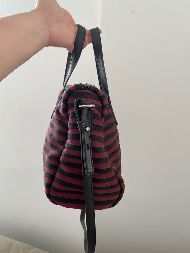 Bolso Bimba y Lola granate y negro
