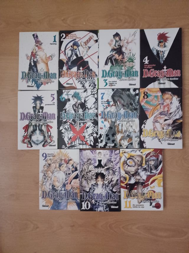 D. Gray-Man tomos 1-11