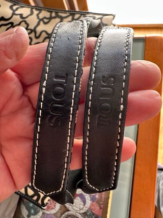 Bolso Tous Negro y Beige Como Nuevo