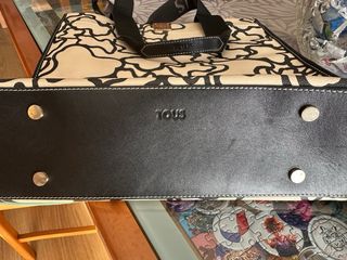 Bolso Tous Negro y Beige Como Nuevo