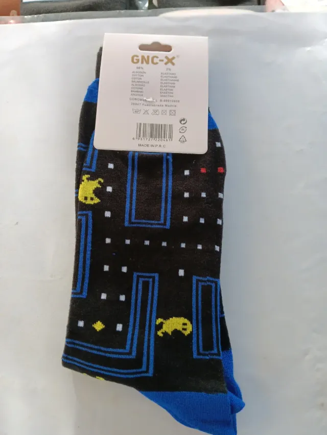 Calcetines Pac-Man GNC-X Talla 35