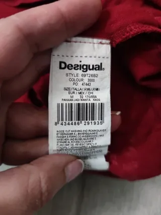 Camiseta Desigual Multicolor Roja