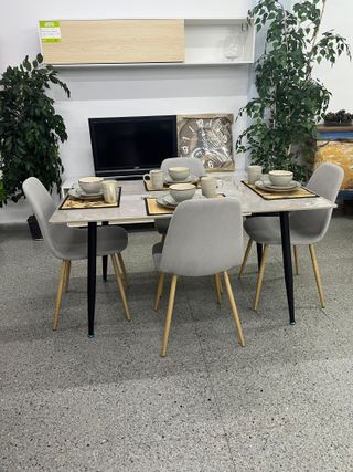 Mesa comedor con 4 sillas nuevas - enviamos!