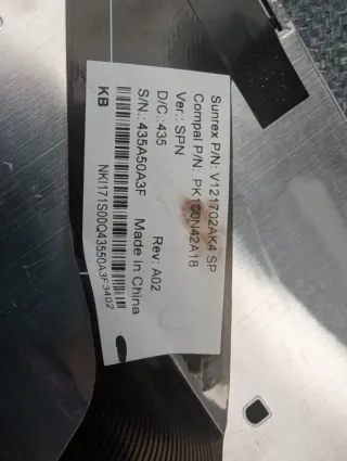 Teclado PC Acer Pk130In1A18