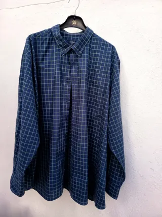 Camisa Caballero Cuadros Talla XXXL