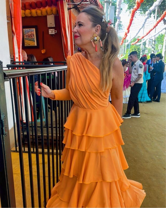 Traje de flamenca