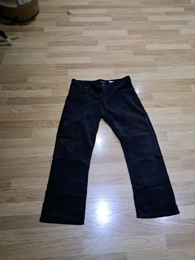 Pantalones H&M LOGG Negro Talla L