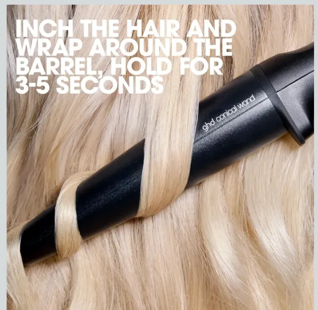Rizador GHD Chronos Curve Conical Barril Cónico 28