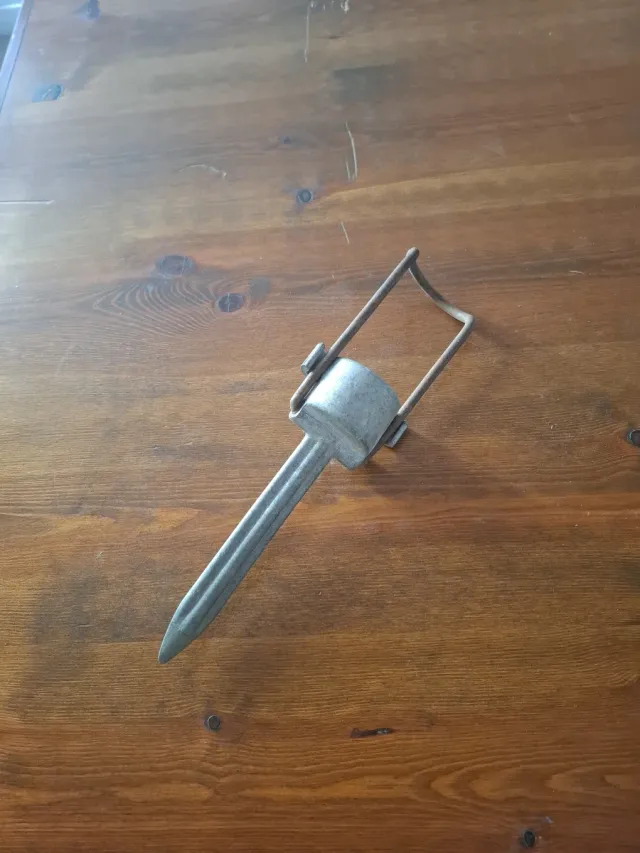 Estaca de hierro para pesca