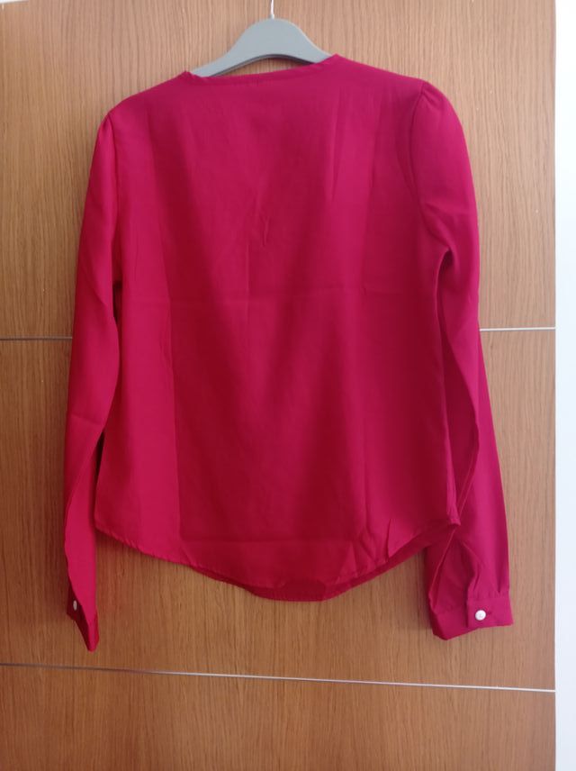 Blusa rosa/roja