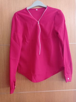 Blusa rosa/roja
