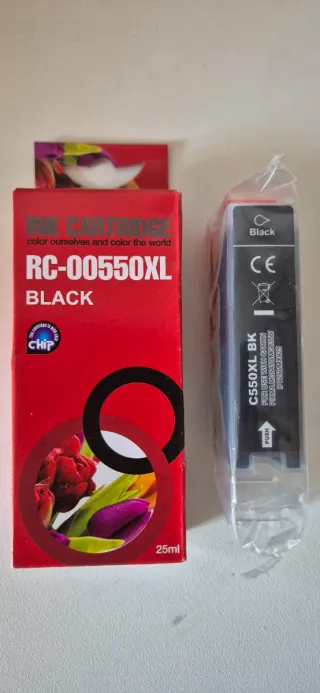 Cartucho Tinta Negra RC-00550XL