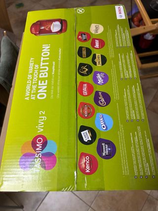 Cafetera Bosch Tassimo Vivy 2 Roja