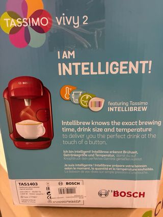 Cafetera Bosch Tassimo Vivy 2 Roja
