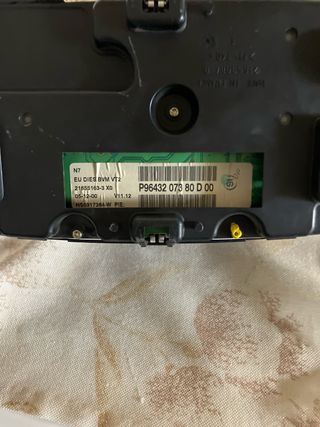 cuadro Citroen xsara 2.0hdi vts visto kilometraje