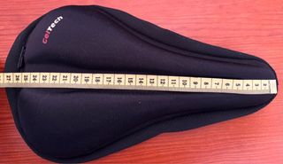 Funda GelTech sillín B'Twin bici  en negra