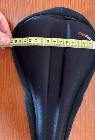 Funda GelTech sillín B'Twin bici  en negra
