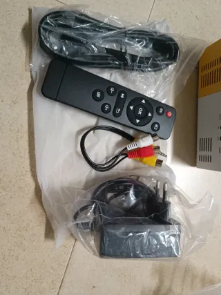 Proyector LED Vamvo Naranja y Blanco