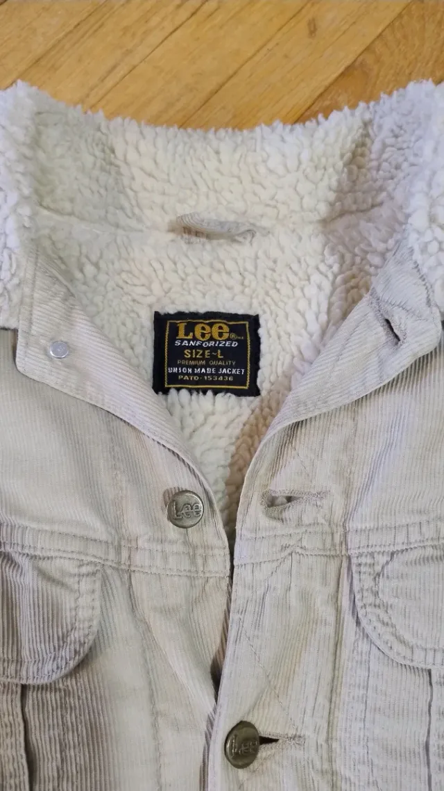 Cazadora Lee Vintage Beige Talla L