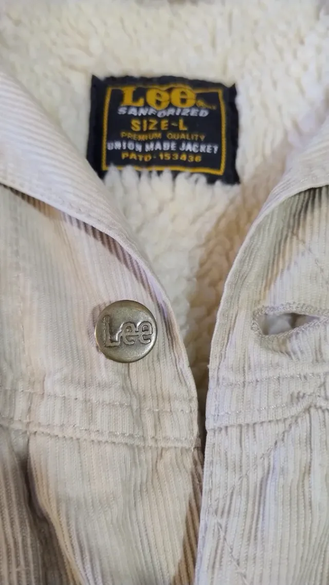Cazadora Lee Vintage Beige Talla L