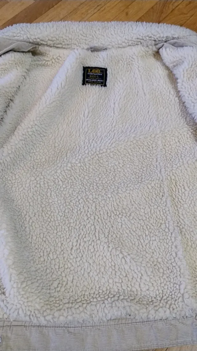 Cazadora Lee Vintage Beige Talla L