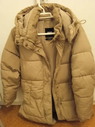 Abrigo Pull&Bear beige