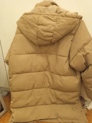 Abrigo Pull&Bear beige