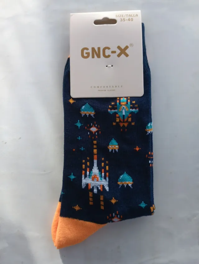 Calcetines GNC-X Arcade Algodón Talla 35-40