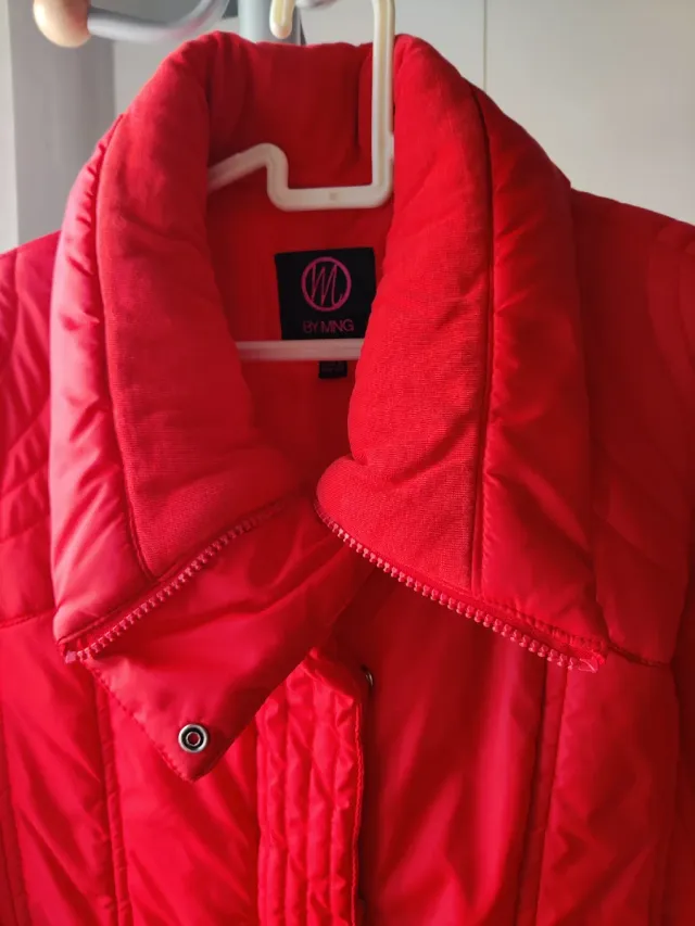 Anorak Rojo Mango Talla 38